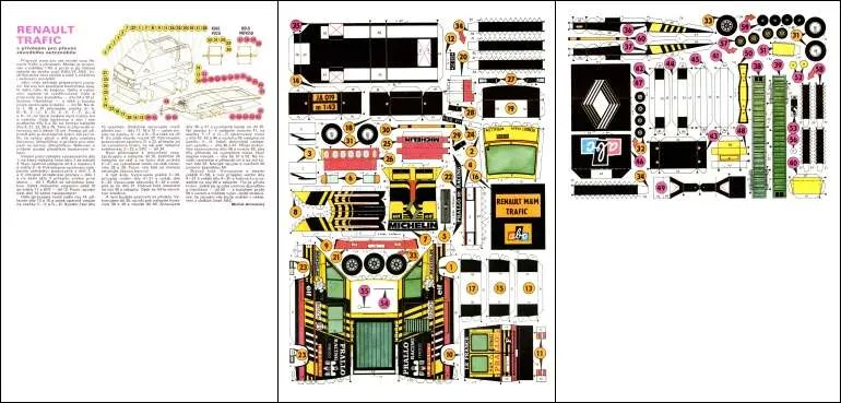 Renault Trafic s prívesom na prevoz závodného auta